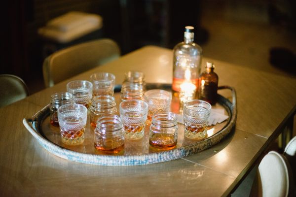 Backyard sustainable dinner party, bar cart, serving tray __Brandi_Welles_Photographer_20121030huntandgather00122PRINT_low