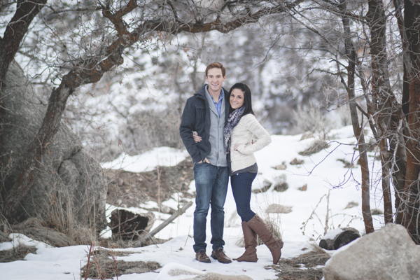 Snowy engagement, winter wedding inspiration, boots, snow, knits, scarves snowy engagement2