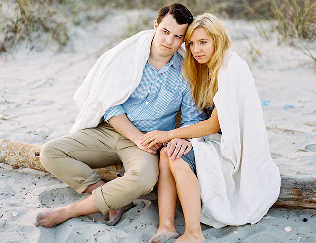 Romantic Beach Proposal