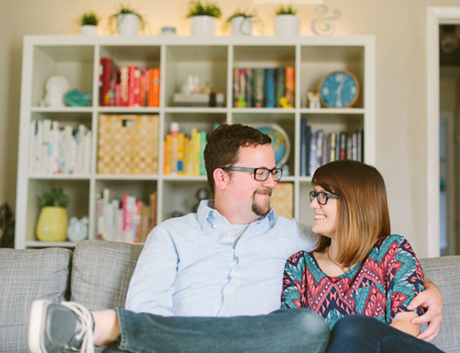 Mid Century Engagement at Home