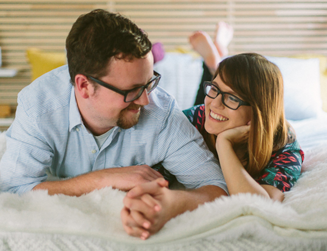 Mid Century Engagement at Home