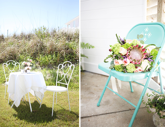 Turquoise Beach Wedding Inspiration - Wedding Blog