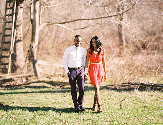 Black Tie Engagement Photos