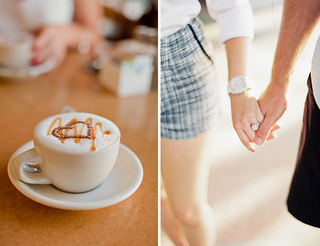 Retro Cafe Engagement