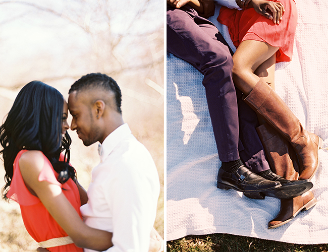 Black Tie Engagement Photos