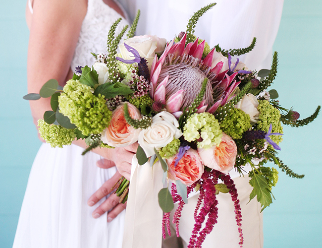 Turquoise Beach Wedding Inspiration - Wedding Blog