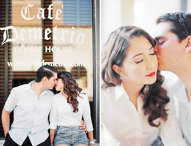 Retro Cafe Engagement