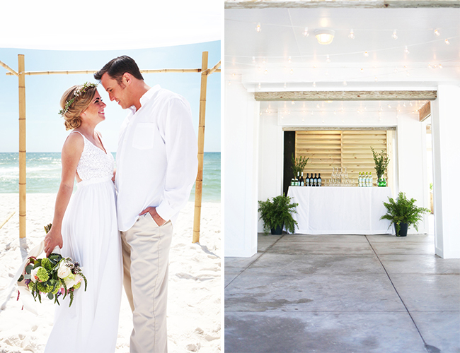Turquoise Beach Wedding Inspiration - Wedding Blog