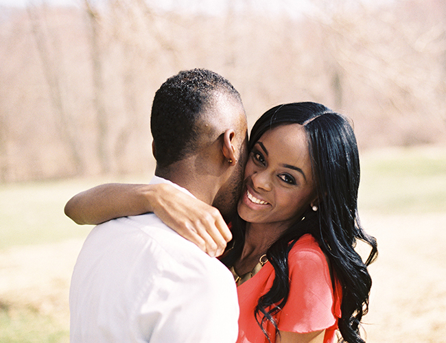 Black Tie Engagement Photos
