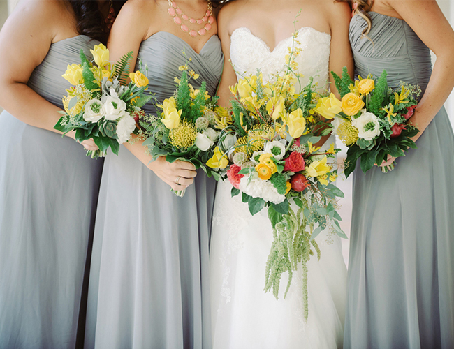 Yellow and Grey Fall Wedding - Wedding Blog