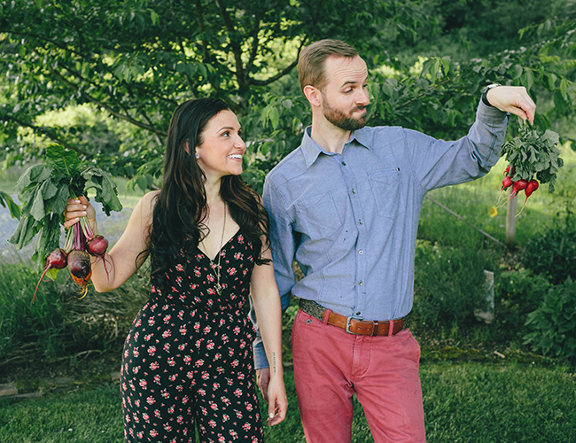 Colorful and Playful Portland Engagement - Wedding Blog