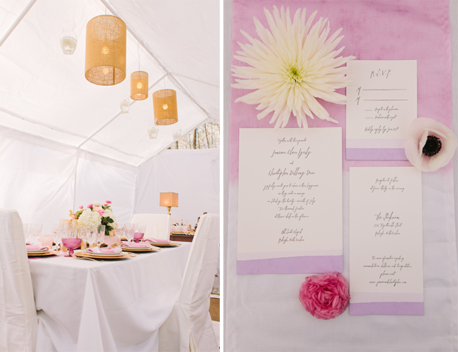 Pink and White Winter Wedding - Wedding Blog