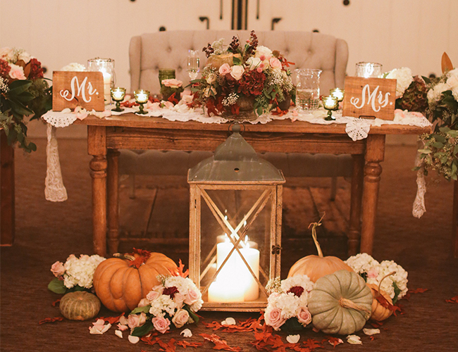 Fall Wedding at Strawberry Farms from Brandon Kidd - Wedding Blog