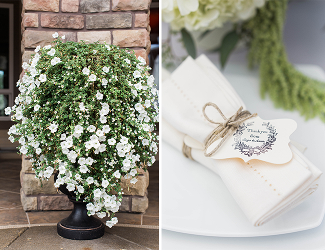 Purple and White Estate Wedding - Wedding Blog