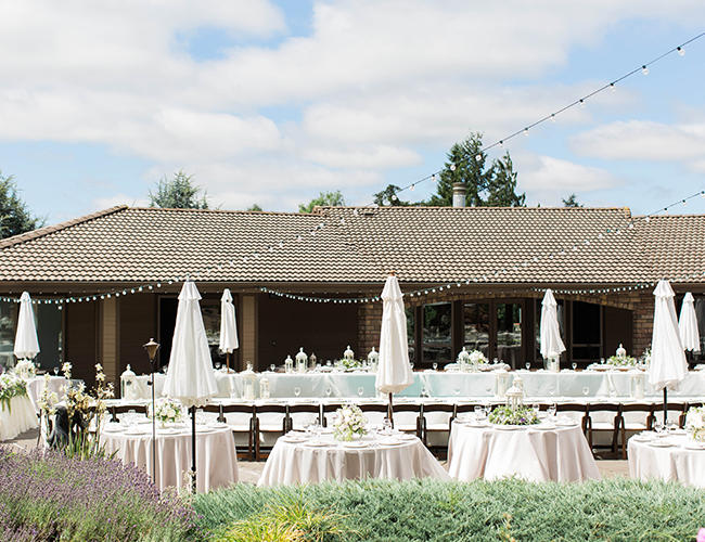 Purple and White Estate Wedding - Wedding Blog