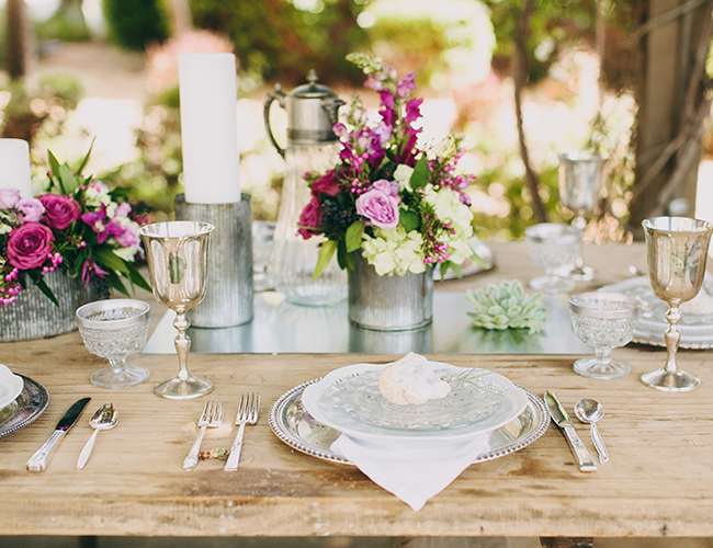 Vintage Garden Wedding Inspiration - Wedding Blog