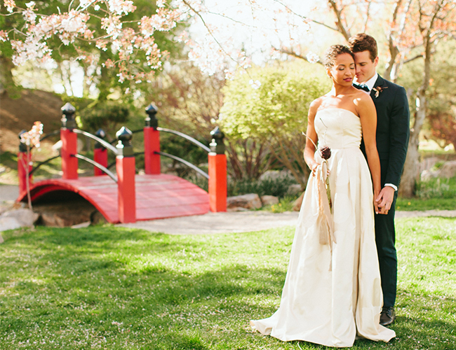 Red and Burgundy Glam Wedding Inspiration - Wedding Blog