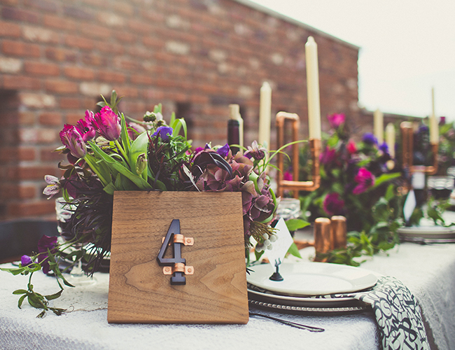 Dark and Moody Fall Wedding Inspiration - Wedding Blog