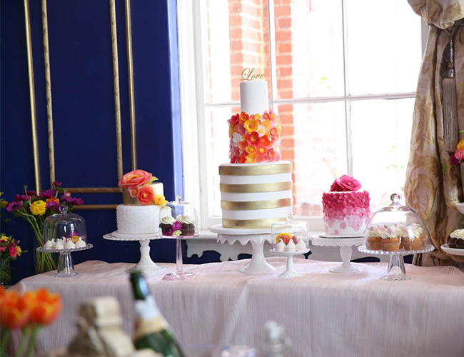 Colorful Floral Bridal Shower - Wedding Blog