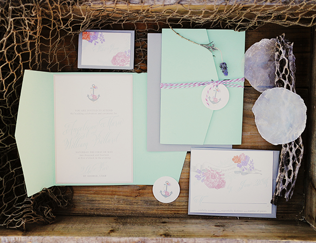 Vintage Beach Wedding Inspiration - Wedding Blog