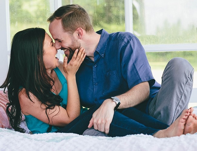 Colorful and Playful Portland Engagement - Wedding Blog