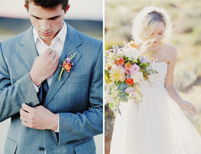 Vintage Beach Wedding Inspiration - Wedding Blog