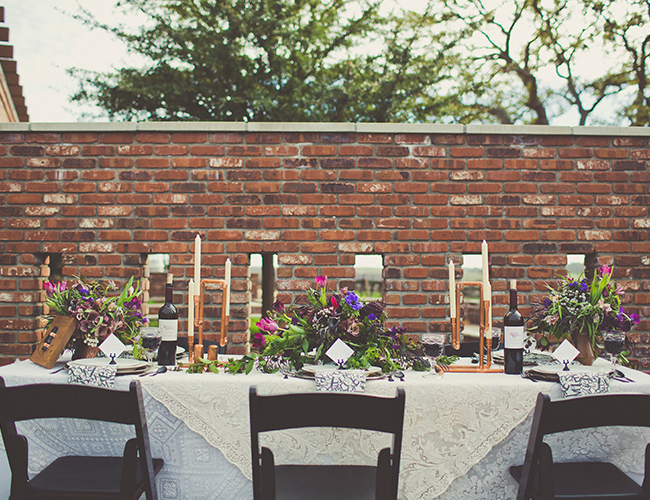 Dark and Moody Fall Wedding Inspiration - Wedding Blog