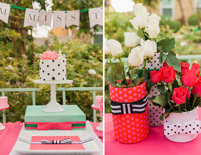 Kate Spade Inspired Bridal Shower - Wedding Blog