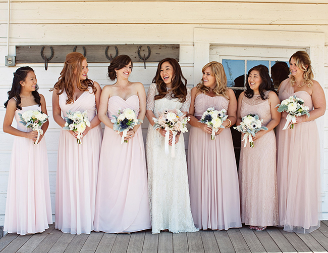Blush Barn Wedding