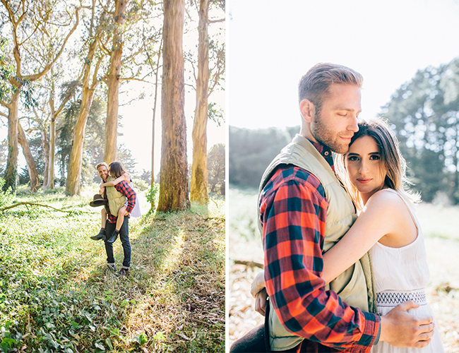 Cozy Camping Engagement
