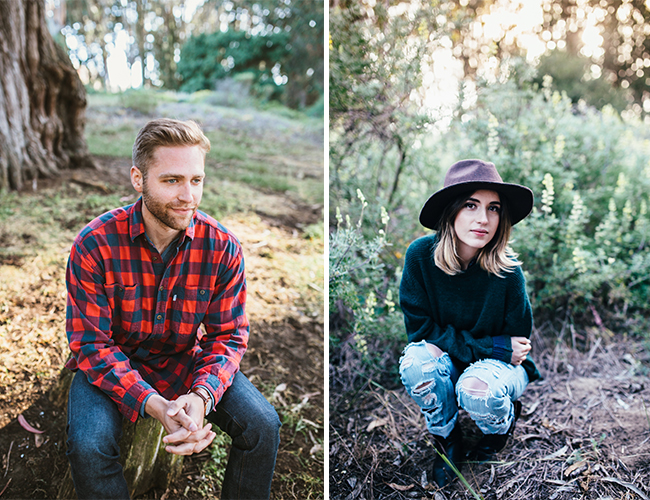 Cozy Camping Engagement