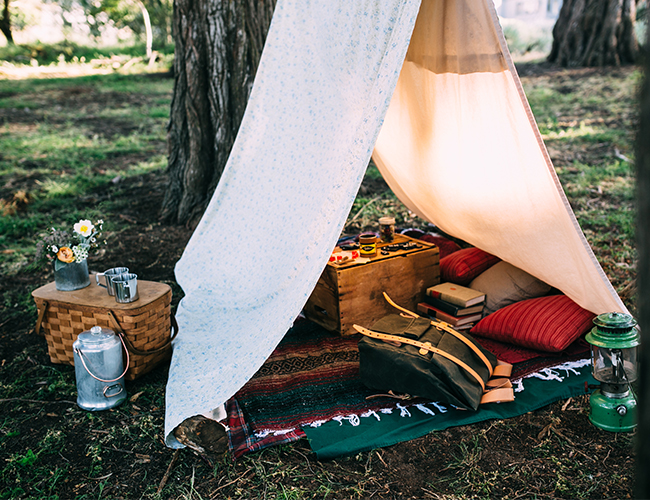 Cozy Camping Engagement