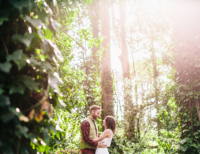Cozy Camping Engagement