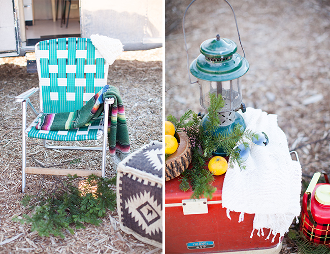 Christmas Camping Family Session