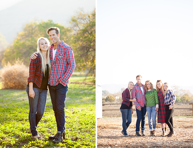 Christmas Camping Family Session