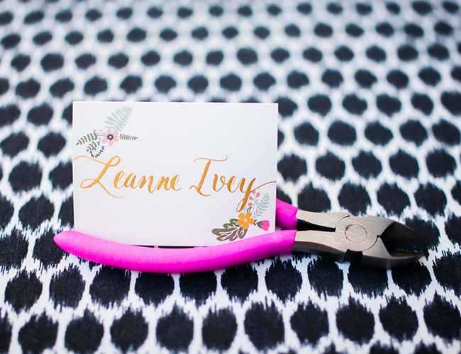 Flower Crown Crafting Bridal Luncheon