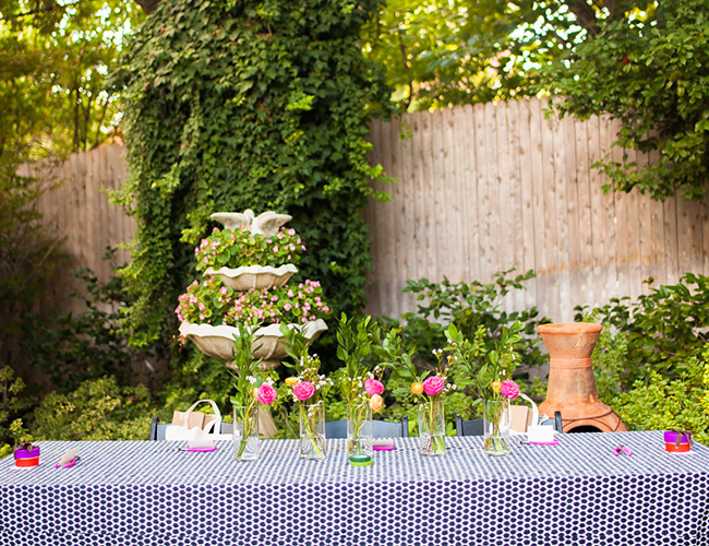 Flower Crown Crafting Bridal Luncheon