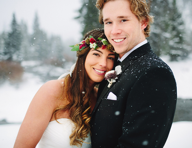 Snowy Winter Elopement