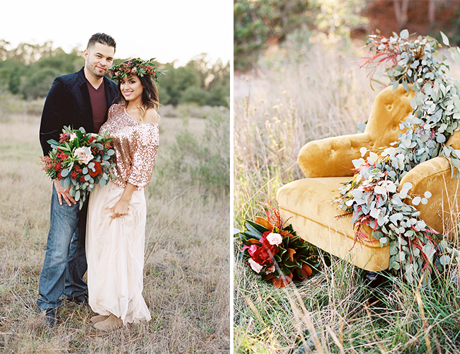 Red & Gold Family Shoot