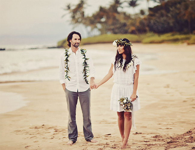 Bohemian Hawaiian Vow Renewal