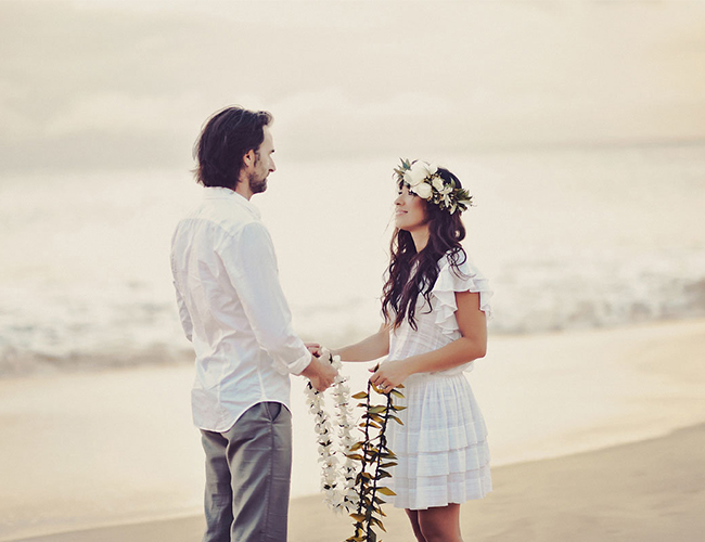 Bohemian Hawaiian Vow Renewal