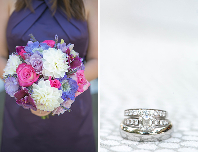 Lavender Vineyard Wedding