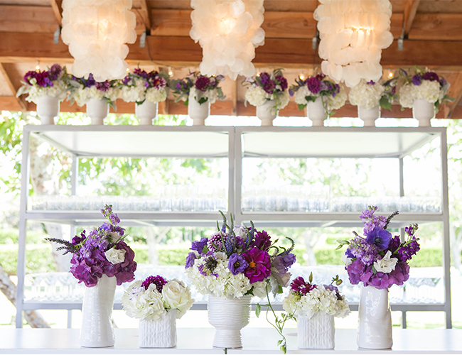 Lavender Vineyard Wedding