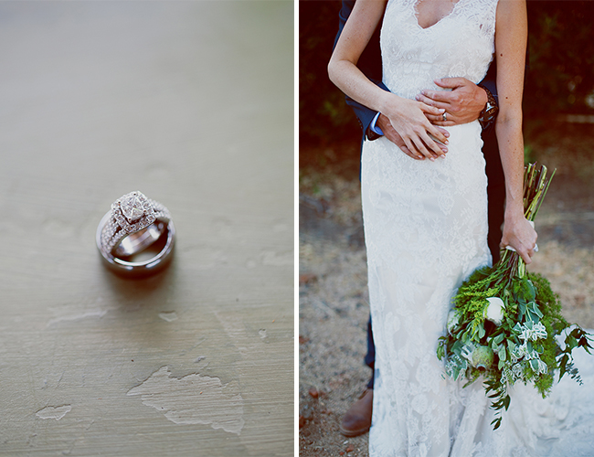 DIY Vintage Green Wedding