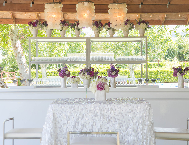 Lavender Vineyard Wedding
