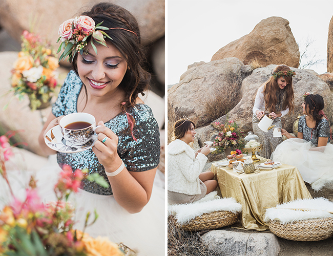 Joshua Tree Bridal Shower Tea