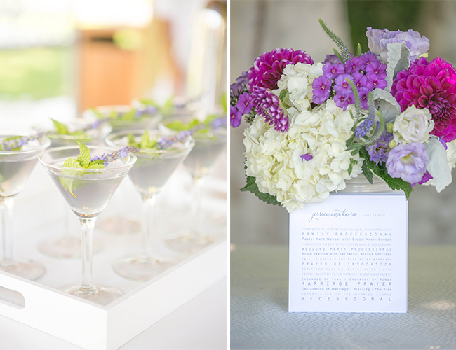 Lavender Vineyard Wedding