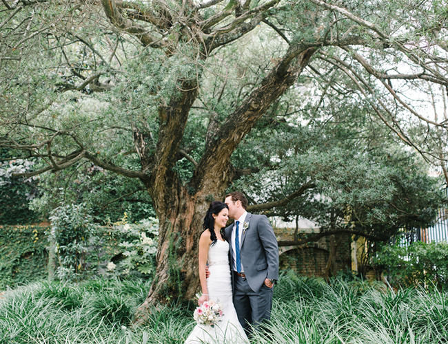 Navy and White Charleston Wedding