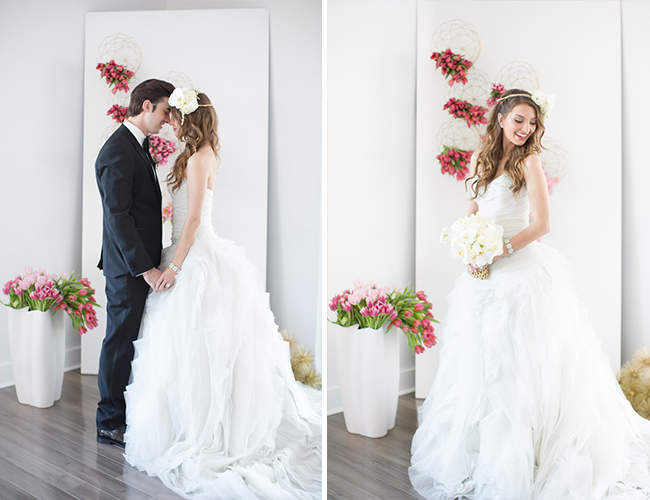 Geometric Pink Wedding Inspiration