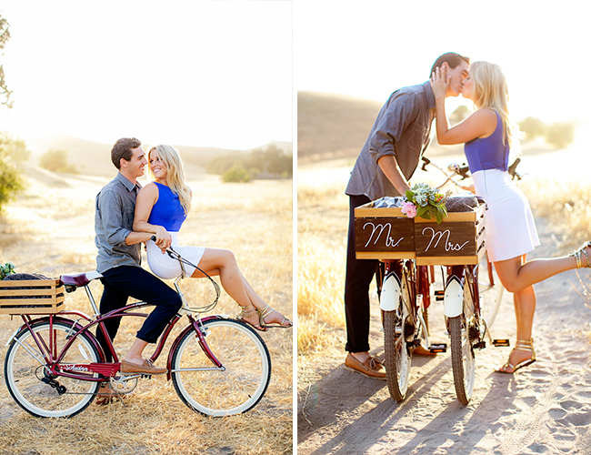 Glam Engagement Session